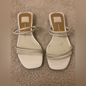 Dolce vita white sandals